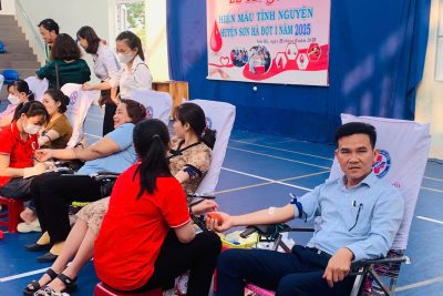 HOẠT ĐỘNG HIẾN MÁU TÌNH NGUYỆN NĂM 2025